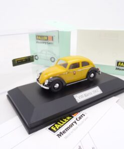 Faller Memory Cars 1:43 4357 VW Käfer Baujahr 1962 PTT Post in OVP RR1441
