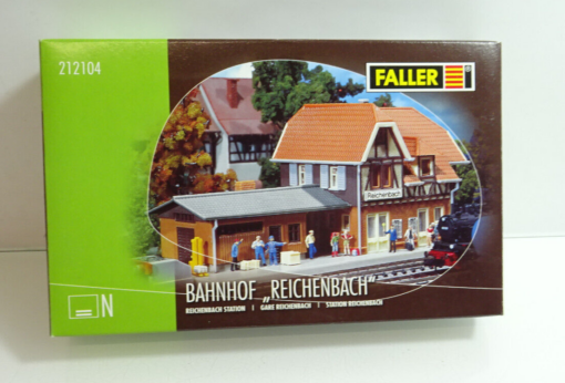 Faller N 212104 Bahnhof Reichenbach neuwertig in OVP AR8076