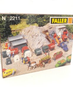 Faller N 2211 Bausatz Wertstoff Container, siehe Bilder in OVP RG2079