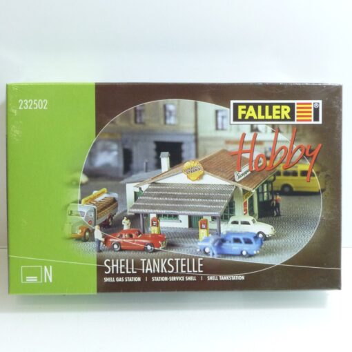 Faller Spur N Bausatz Nr.: 232502 Shell Tankstelle - ungeöffnet, in OVP EX2531