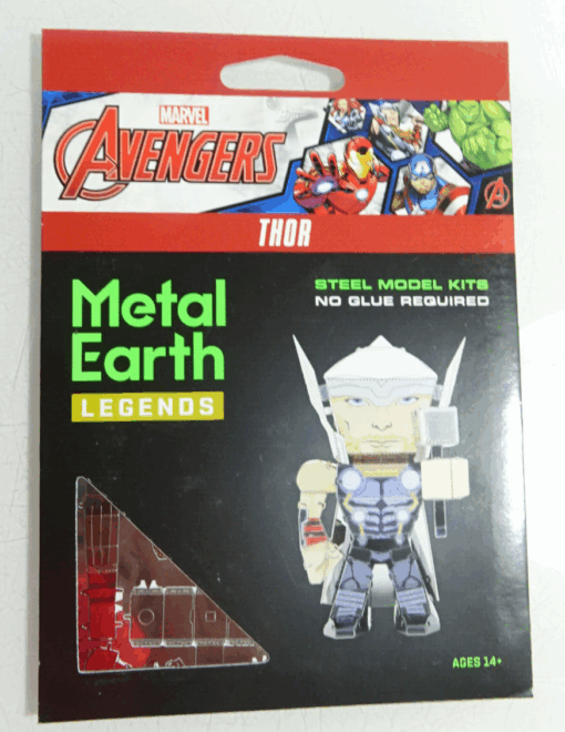 Fascinations Metall Earth Legends Bausatz 3 D Figur Thor in OVP AR8184