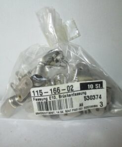 Firma ? 530374 Fassung E10 Brückenfassung 10 Stück m.VP  WZ484