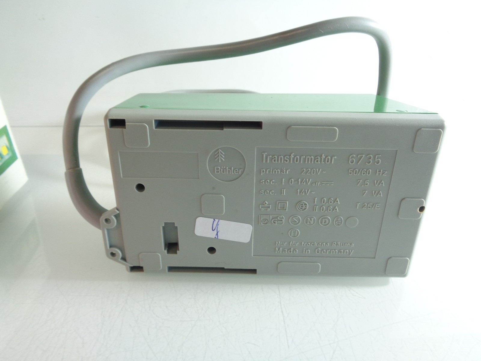 Fleischmann 6735 MSF Trafo 220V 50/60 Hz siehe Foto in OVP PK1825 – Bild 4