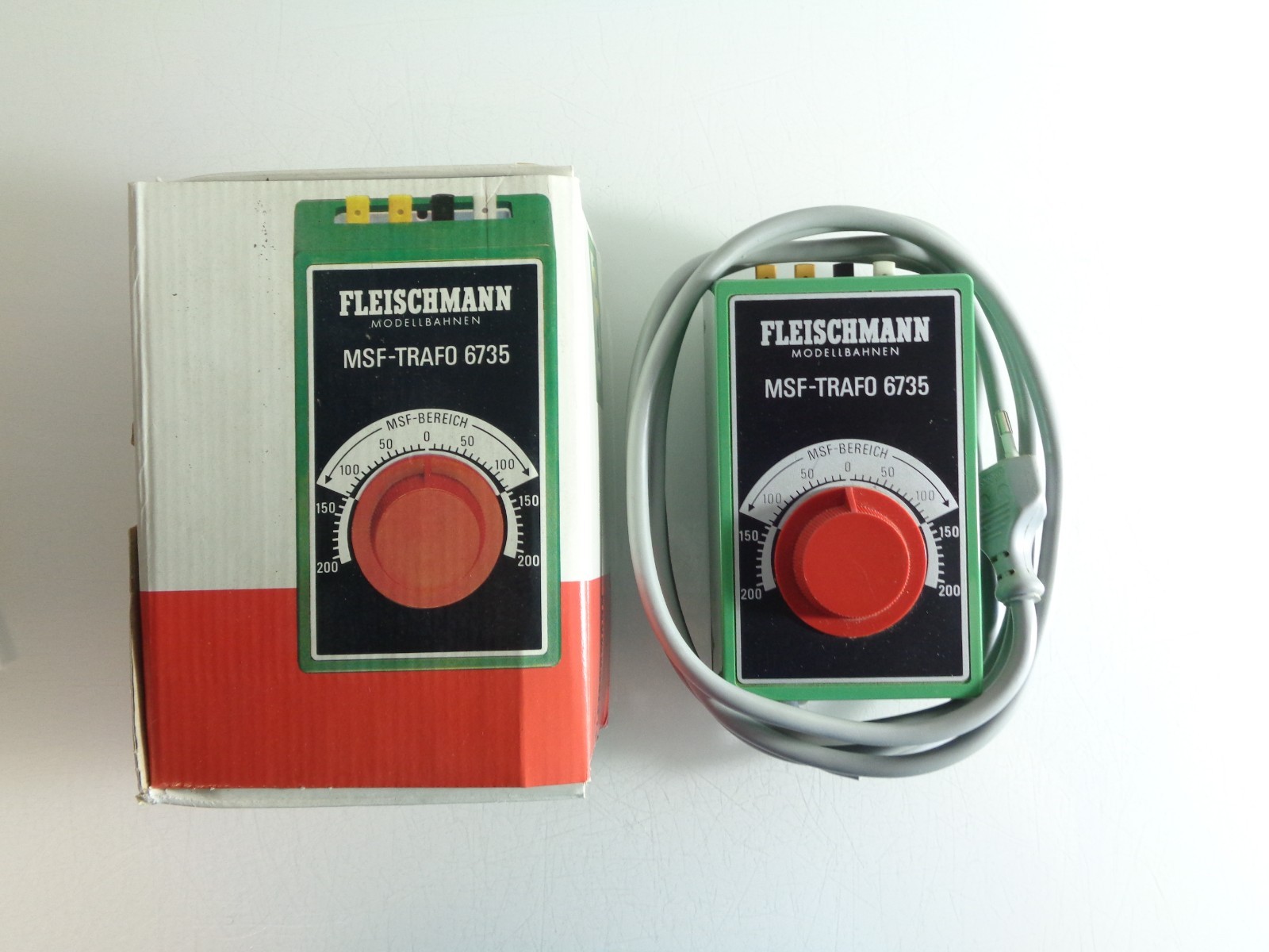 Fleischmann 6735 MSF Trafo 220V 50/60 Hz siehe Foto in OVP PK1825
