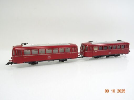 Fleischmann H0 1372/2 Schienenbus mit Beiwagen der DB in OVP JL3493 – Bild 3