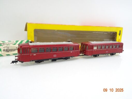 Fleischmann H0 1372/2 Schienenbus mit Beiwagen der DB in OVP JL3493
