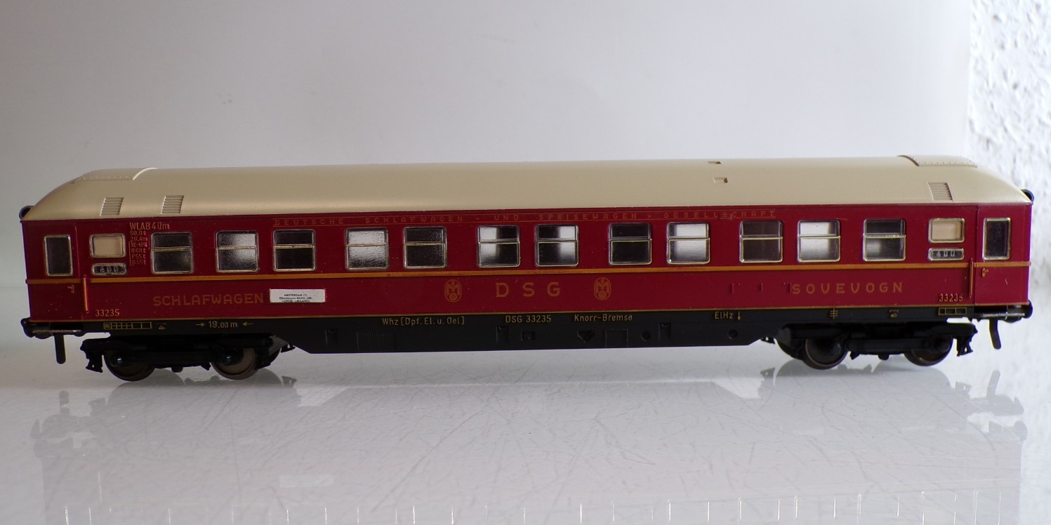 Fleischmann H0 1505 Schlafwagen der DSG in OVP BH1679 – Bild 3