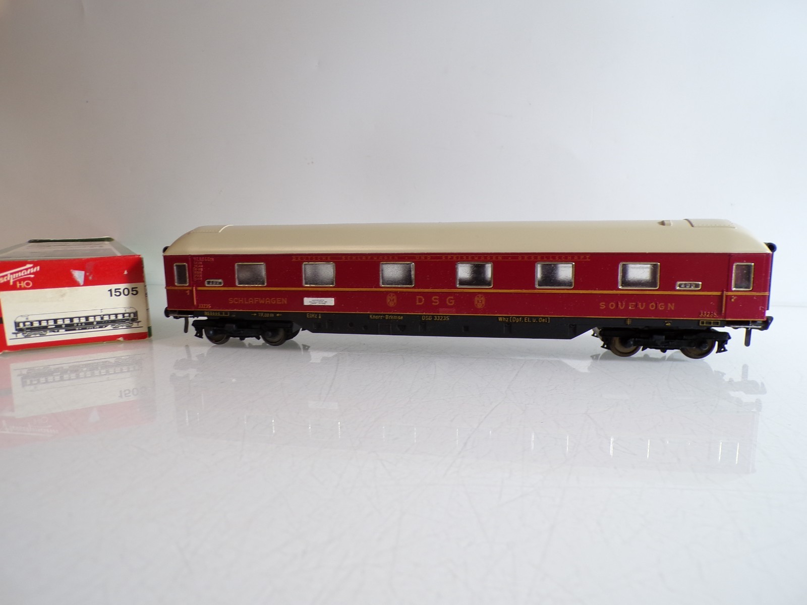 Fleischmann H0 1505 Schlafwagen der DSG in OVP BH1679