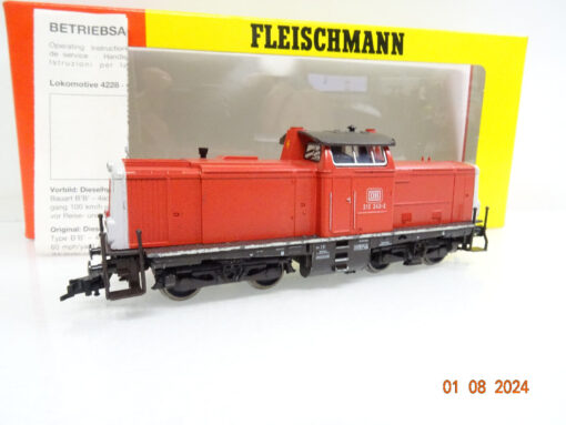 Fleischmann H0 4228 Diesellok BR 212 242-2 der DB in OVP LE4750