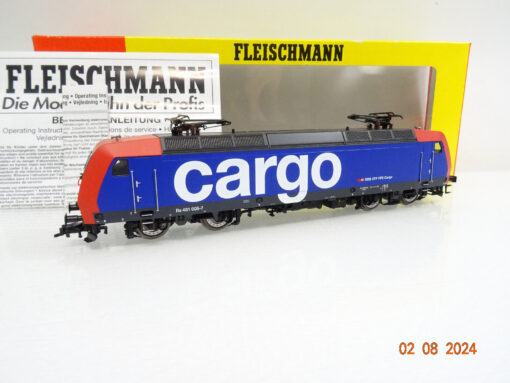 Fleischmann H0 4323 K Schweiz E-Lok Re 481 005-7 SBB Cargo mit DSS in OVP LE4796