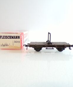 Fleischmann H0 5015 Drehschemelwagen in OVP BH1060