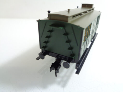 Fleischmann H0 5057 K AC Bahnpostwagen, DRG, DC, KKK NEM, in OVP C796 – Bild 3