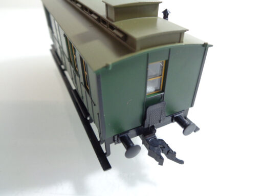Fleischmann H0 5057 K AC Bahnpostwagen, DRG, DC, KKK NEM, in OVP C796 – Bild 4