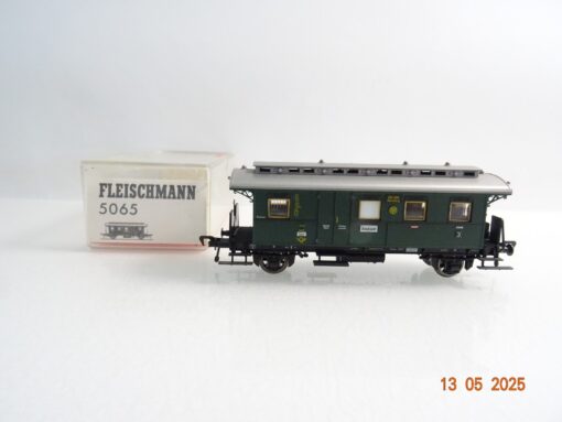 Fleischmann H0 5065 Personenwagen 3.Kl/Postabt. der DRG in OVP PR7568