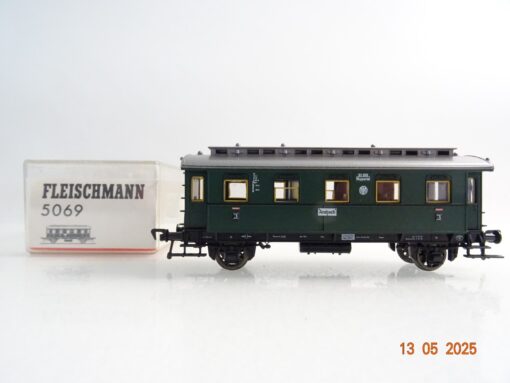 Fleischmann H0 5069 Personenwagen 3.Kl der DRG in OVP PR7570