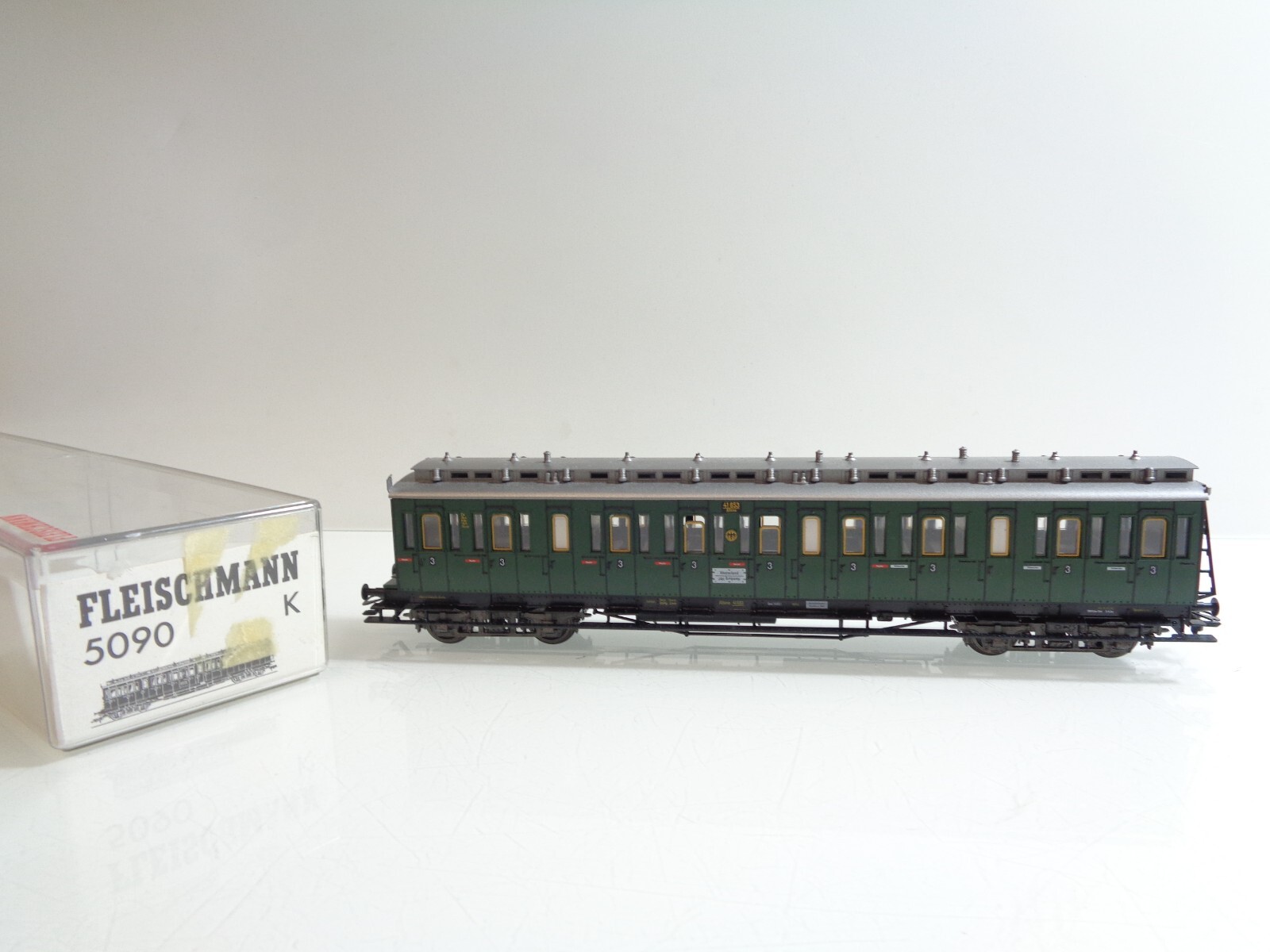 Fleischmann H0 5090K AC Abteilwagen 3. Kl. in OVP F343