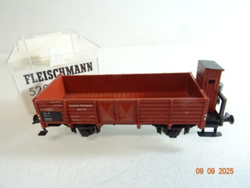 Fleischmann H0 5209 Hochbordwagen der DRG in OVP RR3474 – Bild 3