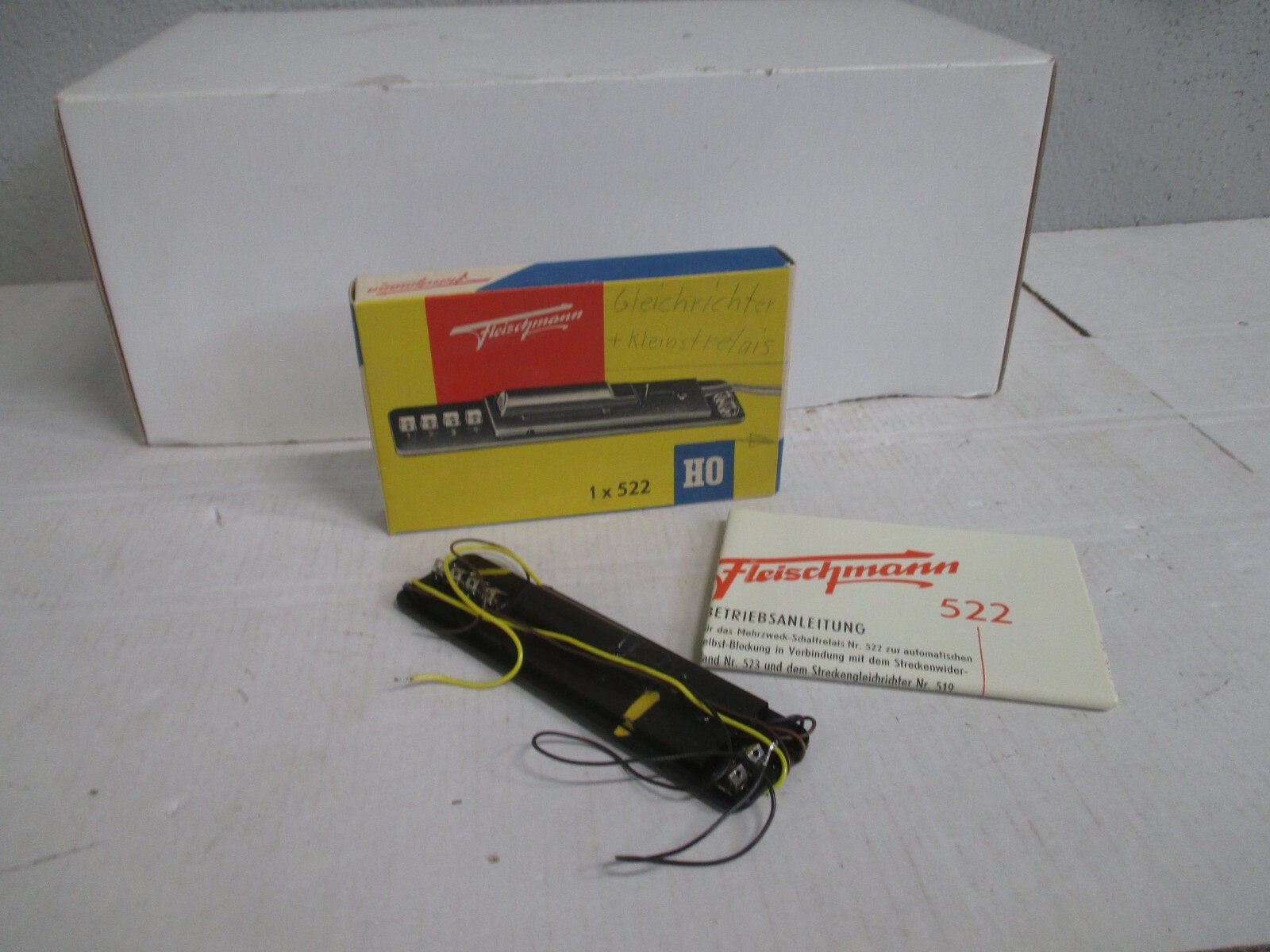 Fleischmann H0 522 Schaltrelais m.OVP WZ7771