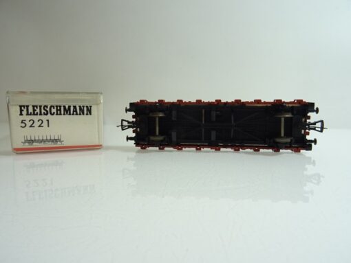 Fleischmann H0 5221 Niederbordwagen der DB in OVP PR457 – Bild 4