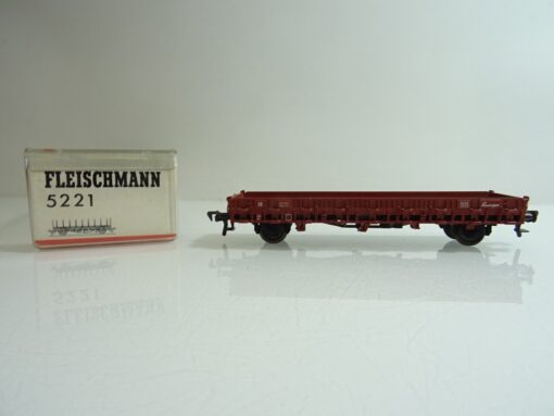 Fleischmann H0 5221 Niederbordwagen der DB in OVP PR457