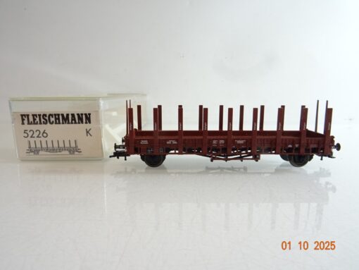 Fleischmann H0 5226K Rungenwagen der DR in OVP BH283