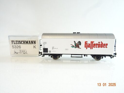 Fleischmann H0 5326 K Kühlwagen Hasseröder der DB in OVP PR5257