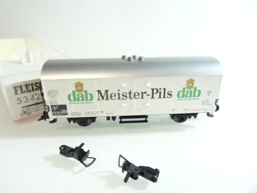 Fleischmann H0 5342 Bierwagen DAB Meister-Pils der DB in OVP RR886