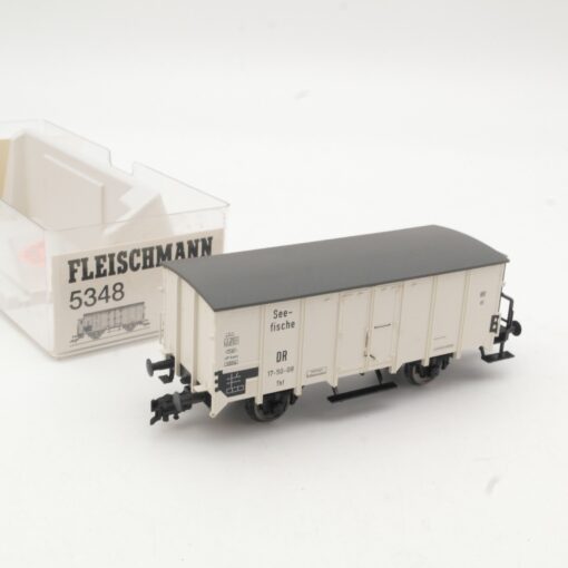 Fleischmann H0 5348 K Kühlwagen Seefische der DR in OVP RR1225 – Bild 3