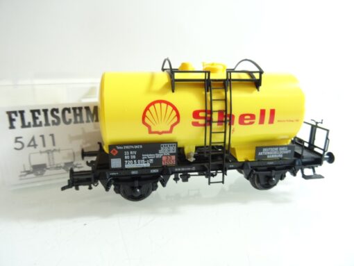 Fleischmann H0 5411 K Kesselwagen Shell der DB in OVP RR723 – Bild 3
