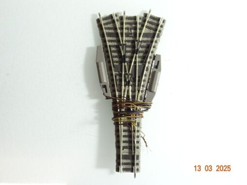 Fleischmann H0 6157W Dreiwegeweiche mit Antrieb siehe Foto CK6645 o.