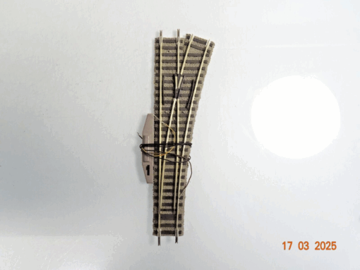 Fleischmann H0 6171W Weiche rechts mit Antrieb siehe Foto CK6692 o.