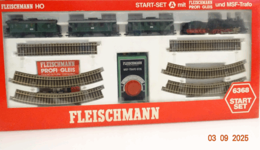 Fleischmann H0 6368 Startset mit Profigleis und Personenzug in OVP JL2782 – Bild 3