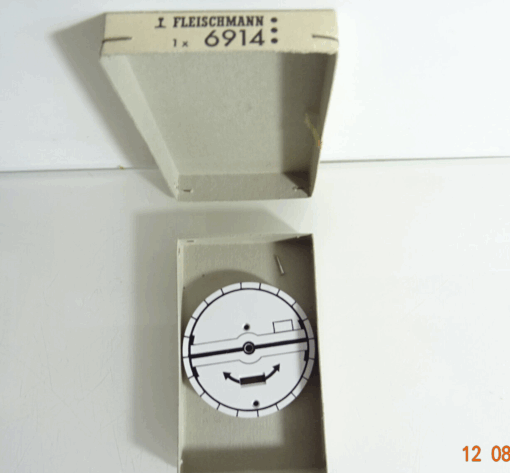 Fleischmann H0 6914 Drehscheibensymbol handbetätigte Drehscheibe in OVP CK2689