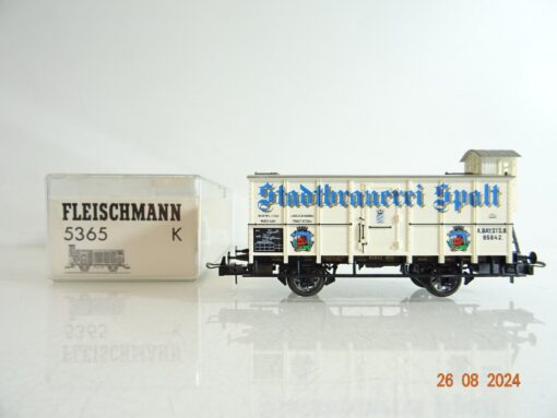 Fleischmann H0 835807K gedeckter Güterwagen Brauerei Cassel der DR in OVP PR2205 – Bild 3