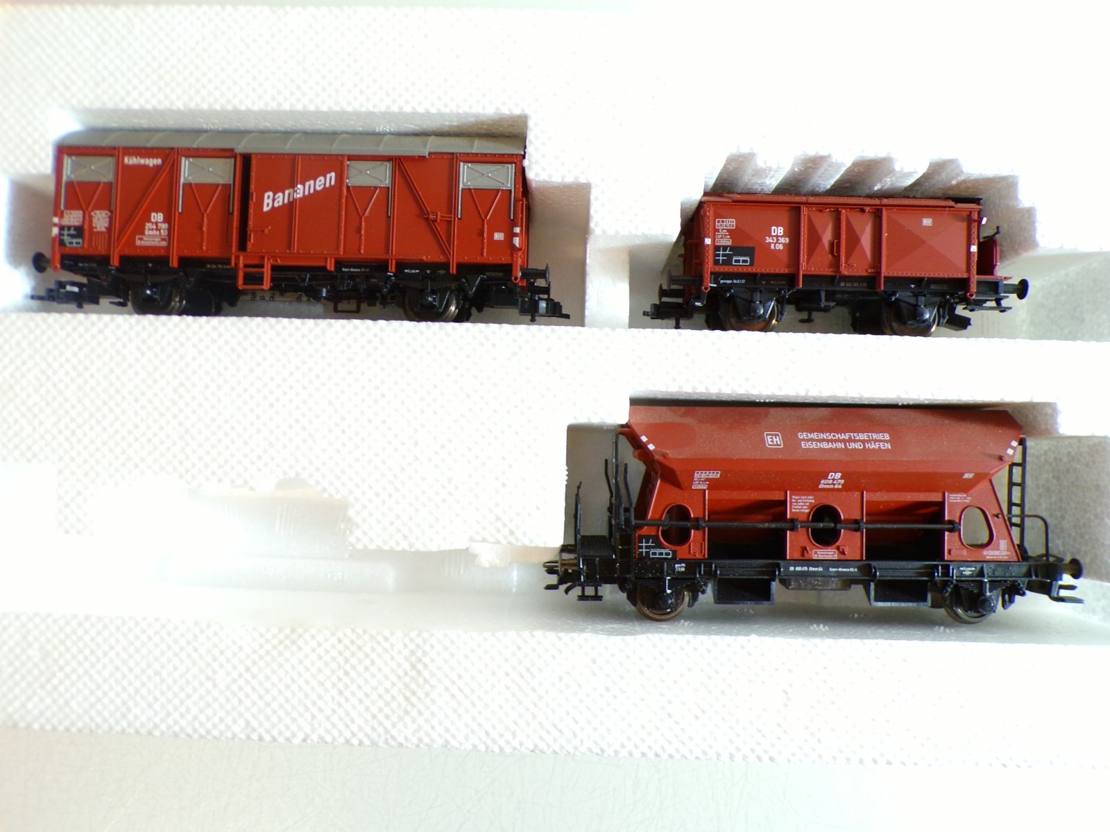 Fleischmann H0 955805 K Güterwagen-Set Epoche III der DB in OVPBH1362 – Bild 3