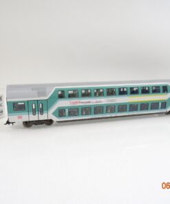 Fleischmann H0 97 5121 K Doppelstockwagen 1./2.Kl. der DB in OVP JL512