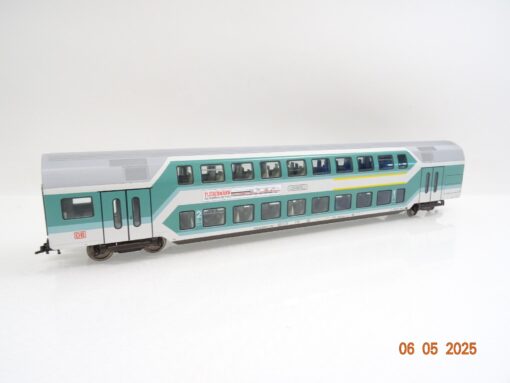 Fleischmann H0 97 5121 K Doppelstockwagen 1./2.Kl. der DB in OVP JL514 – Bild 4