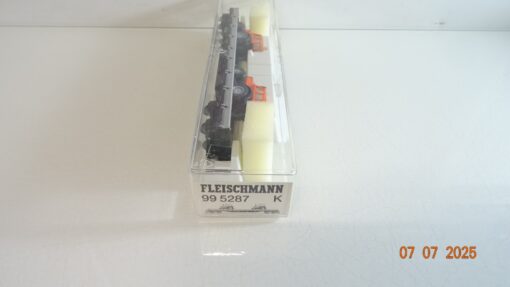 Fleischmann H0 995287 Niederbordwagen m. 2 Kommunalschlepper DB in OVP PR8959 – Bild 3