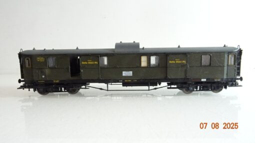 Fleischmann H0 Gepäckwagen Stettin der P.St.E.V. mit Licht PR9470 o.