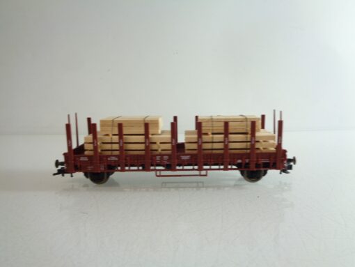 Fleischmann H0 Rungenwagen mit Ladung der DB BH710 o.