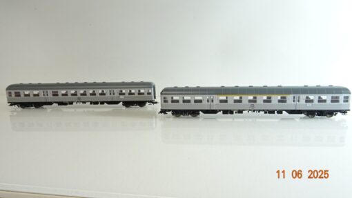 Fleischmann H0 Silberlinge-Set 2 tlg. 1./2. Kl. der DB PR8350 o. – Bild 5