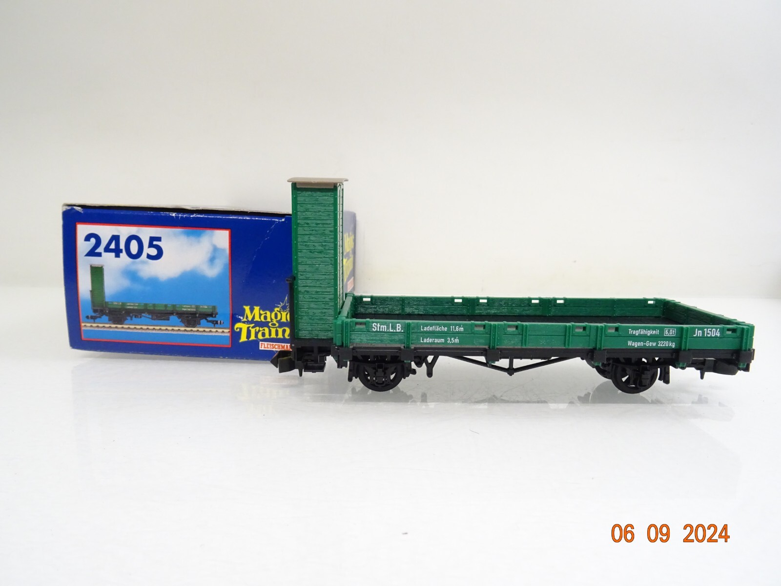 Fleischmann Magic Train 0e 2405 Niederbordwagen der Stm.L.B. in OVP PR2559