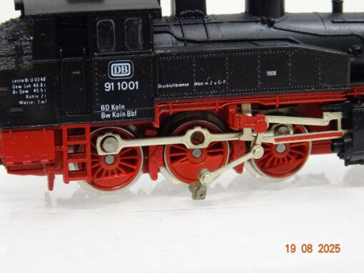 Fleischmann N 7030 Dampflok BR 91 1001 der DB in OVP JL2385 – Bild 5