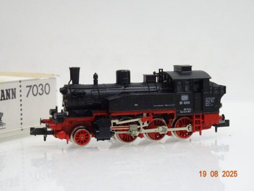 Fleischmann N 7030 Dampflok BR 91 1001 der DB in OVP JL2385
