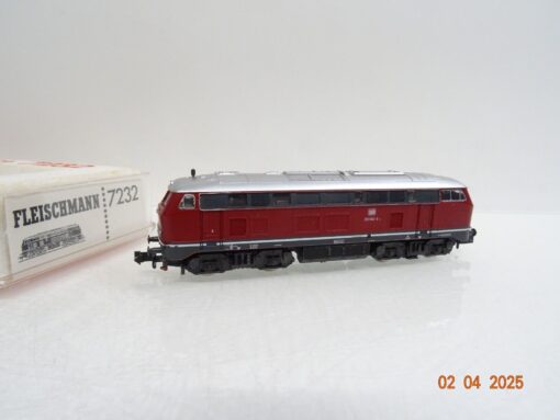 Fleischmann N 7232 Diesellok BR 210 002-2 der DB in OVP LE9872