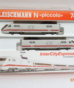 Fleischmann N 7451 Triebwagenzug 2tlg. ICE BR 401 DB AG in OVP LE6951
