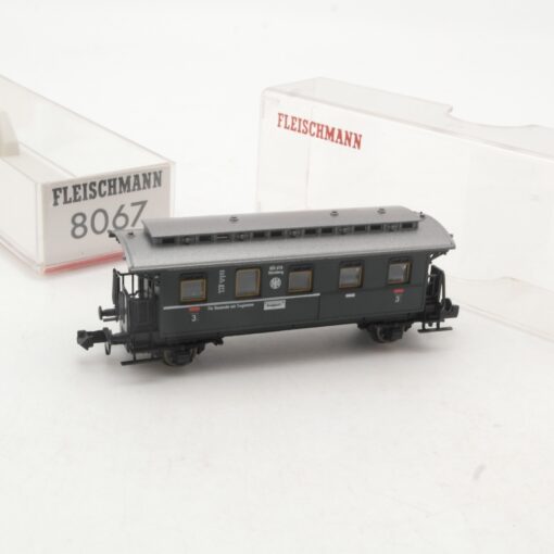 Fleischmann N 8067 Personenwagen 3. Klasse Ansbach der DRG in OVP RR2997