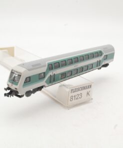 Fleischmann N 8123 K Doppelstock-Steuerwagen 2.Klasase der DB in OVP RR4165