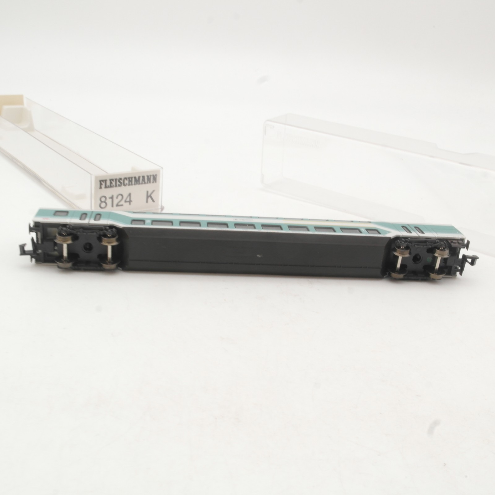 Fleischmann N 8124 K Doppelstockwagen 1./2. Klasse der DB in OVP RR4896 – Bild 4