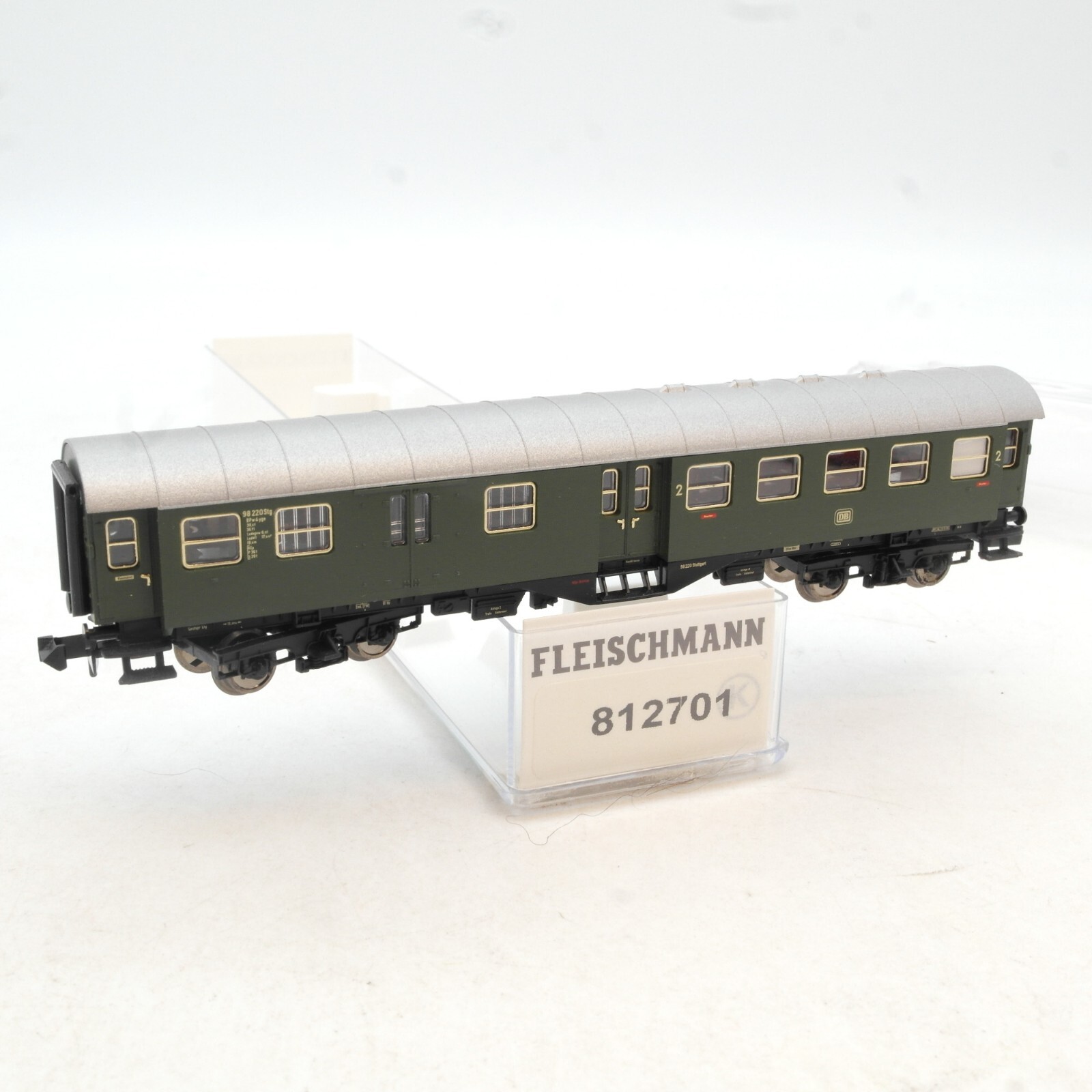 Fleischmann N 812701 Umbauwagen 2. Klasse mit Gepäckabteil in OVP RG1340